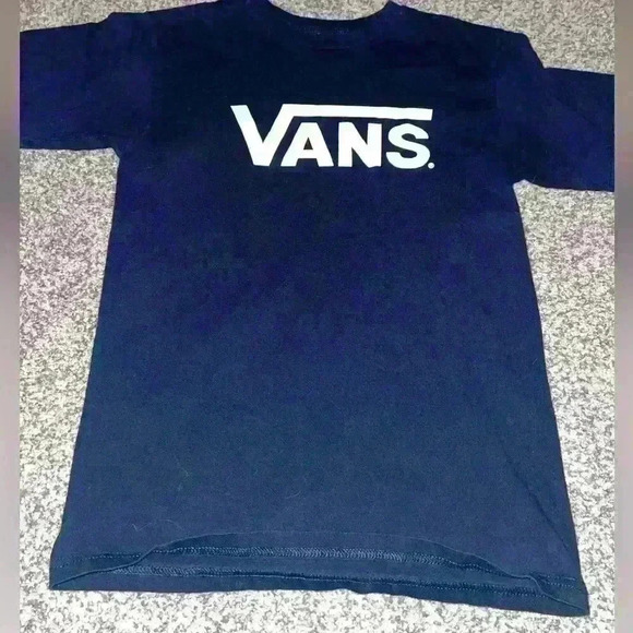 Navy Blue Vans tee - Picture 1 of 2